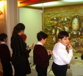 Бакинские школьники принимают участие в конкурсе "Музей истории глазами детей" (фотосессия)