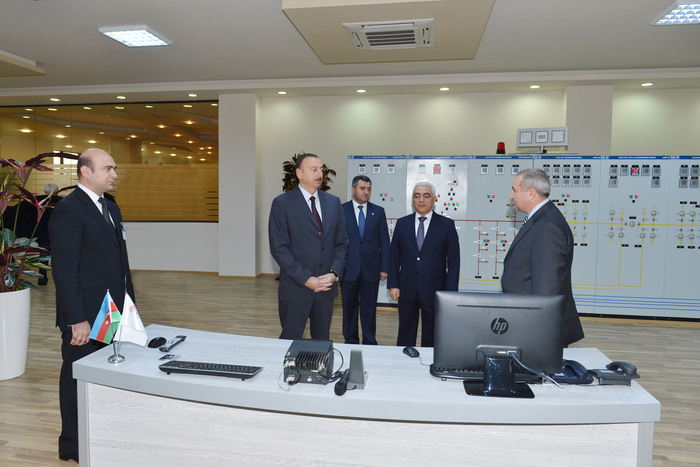 Президент Азербайджана принял участие в церемонии открытия новых подстанций и административных зданий ОАО "Бакыэлектрикшебеке" (ФОТО)