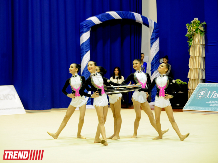 Определились первые победители ХХ первенства Баку по художественной гимнастике (ФОТО)