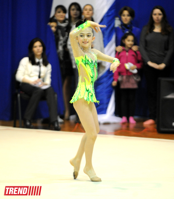 Определились первые победители ХХ первенства Баку по художественной гимнастике (ФОТО)