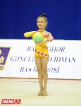 Определились первые победители ХХ первенства Баку по художественной гимнастике (ФОТО)