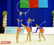 Определились первые победители ХХ первенства Баку по художественной гимнастике (ФОТО)