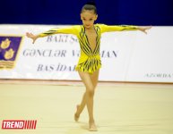 Определились первые победители ХХ первенства Баку по художественной гимнастике (ФОТО)