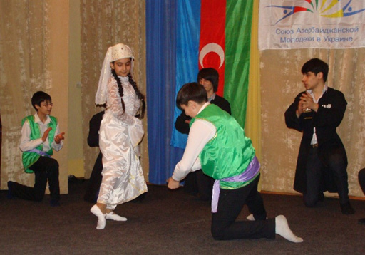 На Украине состоялось праздничное мероприятие "День Азербайджана" (фото)