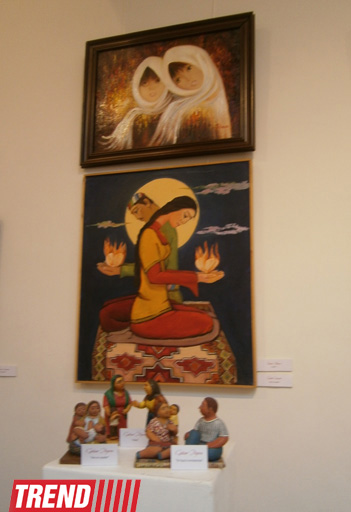 В Баку представили "Диалог красок" азербайджанских художников  (фотосессия)