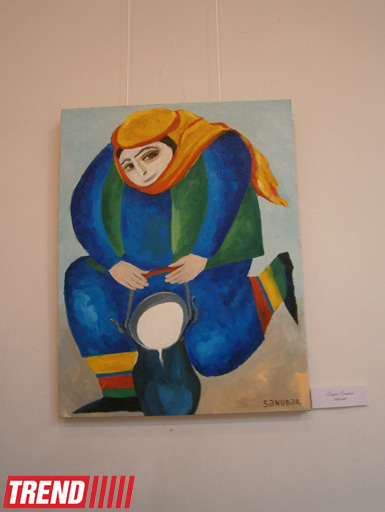 В Баку представили "Диалог красок" азербайджанских художников  (фотосессия)