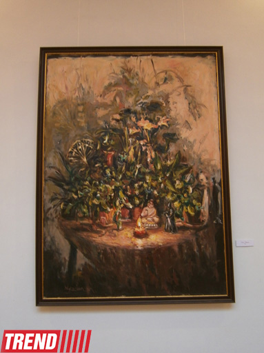 В Баку представили "Диалог красок" азербайджанских художников  (фотосессия)