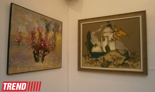 В Баку представили "Диалог красок" азербайджанских художников  (фотосессия)