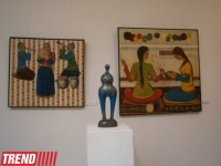 В Баку представили "Диалог красок" азербайджанских художников  (фотосессия)