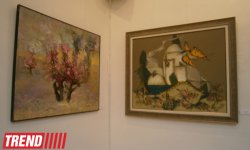 В Баку представили "Диалог красок" азербайджанских художников  (фотосессия)