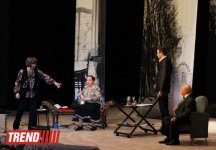 Лев Дуров и лучшие российские актеры представили в Баку спектакль "Аккомпаниатор" (фотосессия)