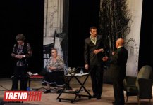 Лев Дуров и лучшие российские актеры представили в Баку спектакль "Аккомпаниатор" (фотосессия)