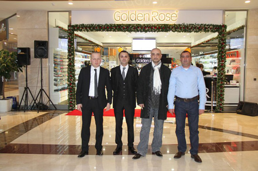 Айгюн Кязымова приняла участие в открытии магазина бренда Golden Rose (фото)