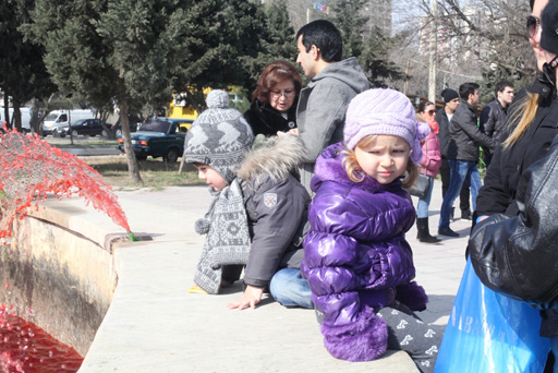 В Баку прошла креативная акция "Неделя лейкемии" (видео-фото)