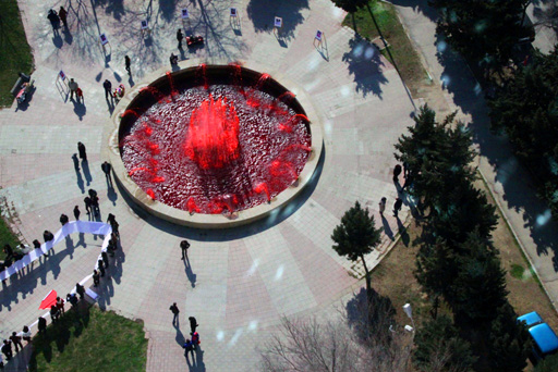 В Баку прошла креативная акция "Неделя лейкемии" (видео-фото)