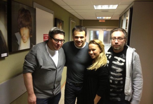 EMIN принял участие в утреннем шоу на Русском Радио и в программе телеканала RU TV (фото)