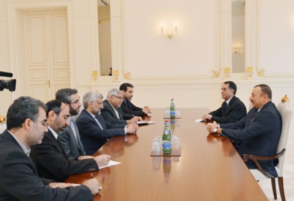 Президент Азербайджана принял секретаря Совета национальной безопасности Ирана