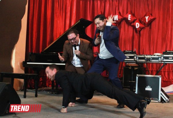 В Баку состоялось супершоу "Наша KZаша" из Казахстана и Comedy.AZ (фотосессия)