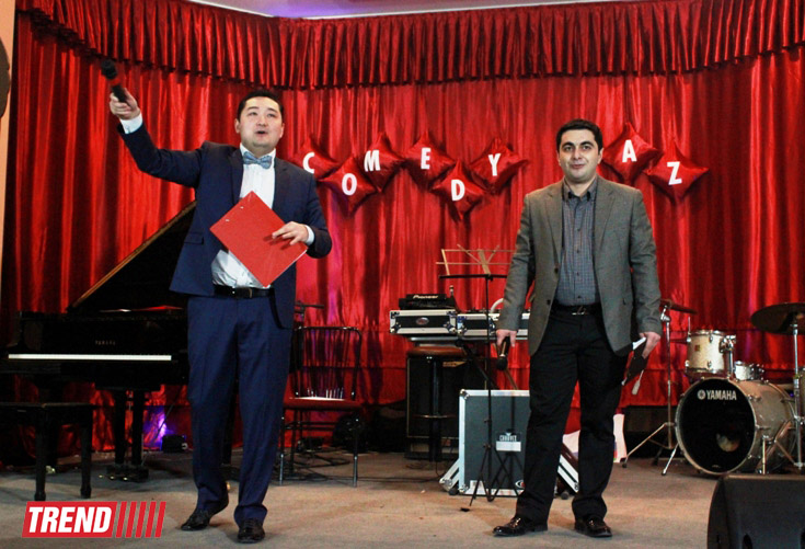 В Баку состоялось супершоу "Наша KZаша" из Казахстана и Comedy.AZ (фотосессия)