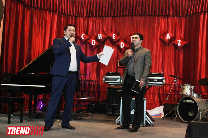 В Баку состоялось супершоу "Наша KZаша" из Казахстана и Comedy.AZ (фотосессия)