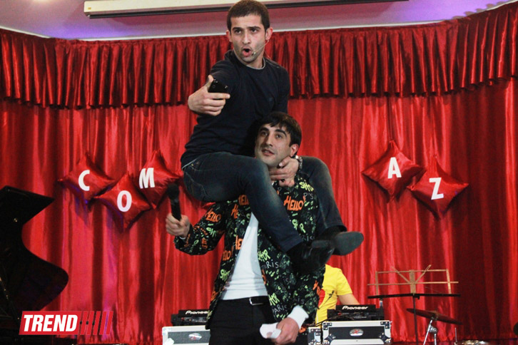 В Баку состоялось супершоу "Наша KZаша" из Казахстана и Comedy.AZ (фотосессия)