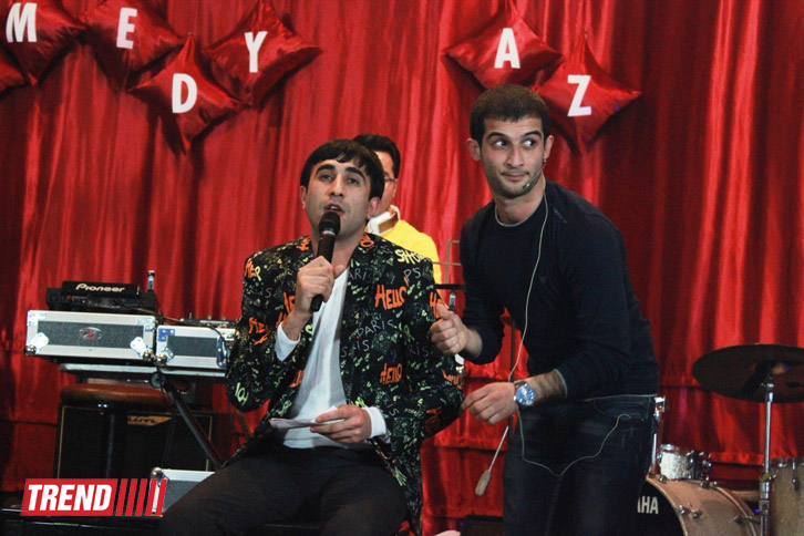 В Баку состоялось супершоу "Наша KZаша" из Казахстана и Comedy.AZ (фотосессия)