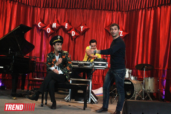 В Баку состоялось супершоу "Наша KZаша" из Казахстана и Comedy.AZ (фотосессия)