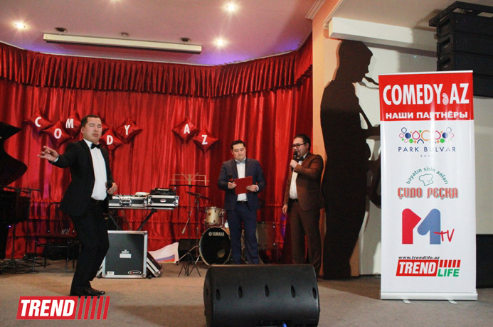 В Баку состоялось супершоу "Наша KZаша" из Казахстана и Comedy.AZ (фотосессия)