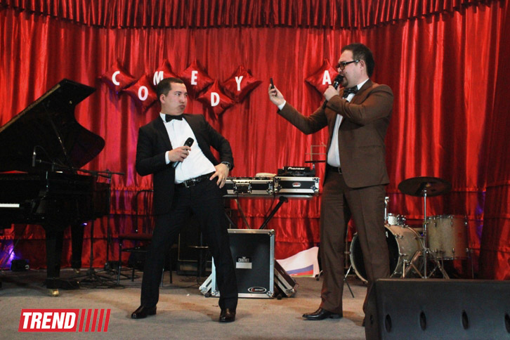 В Баку состоялось супершоу "Наша KZаша" из Казахстана и Comedy.AZ (фотосессия)
