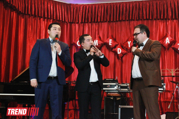 В Баку состоялось супершоу "Наша KZаша" из Казахстана и Comedy.AZ (фотосессия)