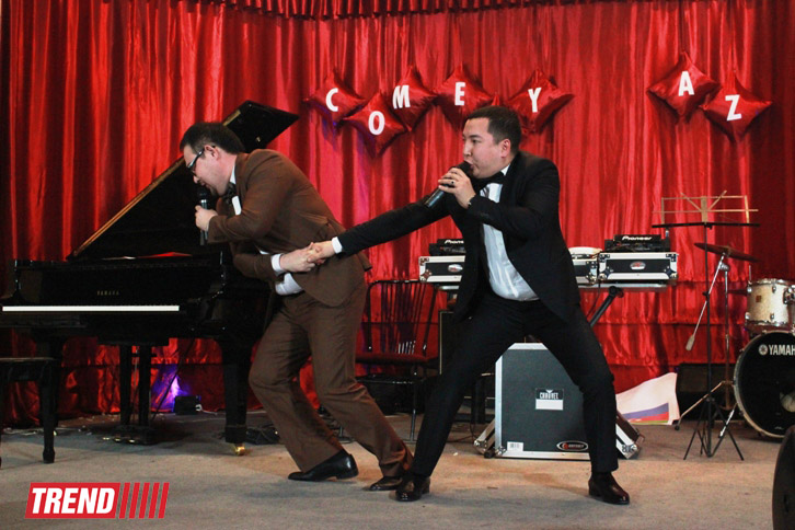 В Баку состоялось супершоу "Наша KZаша" из Казахстана и Comedy.AZ (фотосессия)