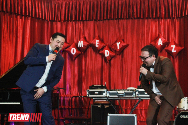 В Баку состоялось супершоу "Наша KZаша" из Казахстана и Comedy.AZ (фотосессия)