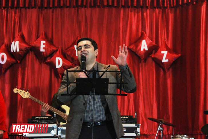 В Баку состоялось супершоу "Наша KZаша" из Казахстана и Comedy.AZ (фотосессия)