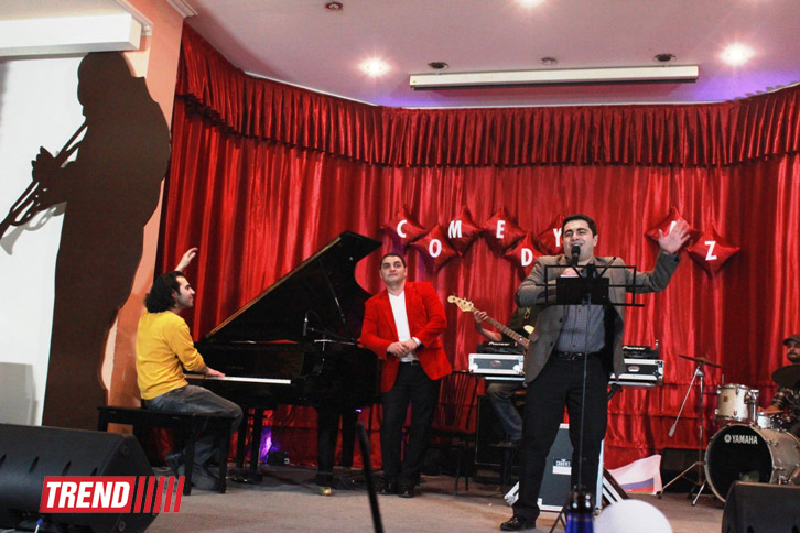 В Баку состоялось супершоу "Наша KZаша" из Казахстана и Comedy.AZ (фотосессия)