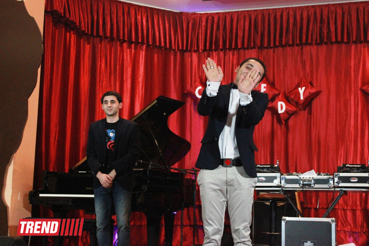 В Баку состоялось супершоу "Наша KZаша" из Казахстана и Comedy.AZ (фотосессия)