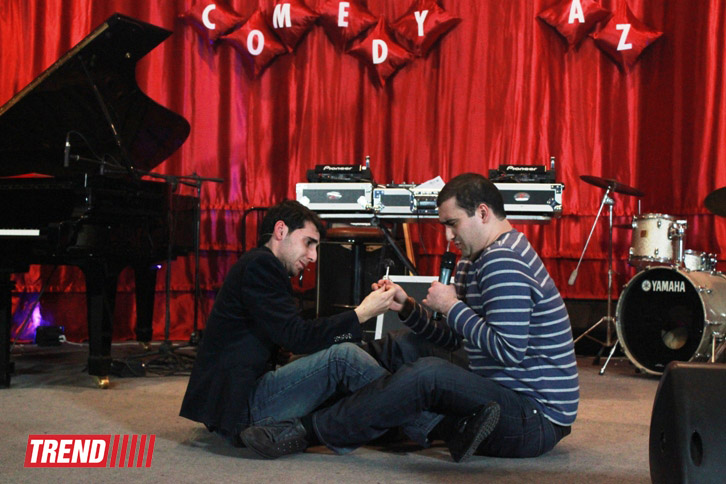 В Баку состоялось супершоу "Наша KZаша" из Казахстана и Comedy.AZ (фотосессия)