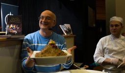 Плов в Лувре, первая премия за книгу об азербайджанской кухне - "Оскар в кулинарной литературе" (фотосессия)