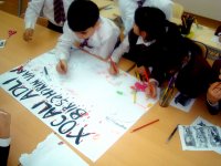 Ходжалинская трагедия в рисунках детей (фотосессия)