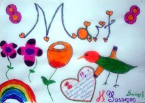 Бакинские школьники посвятили свои работы бабушкам, матерям и сестрам (фотосессия)