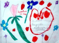 Бакинские школьники посвятили свои работы бабушкам, матерям и сестрам (фотосессия)