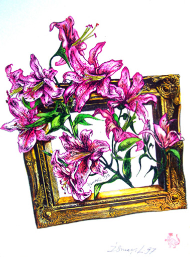 Бакинские школьники посвятили свои работы бабушкам, матерям и сестрам (фотосессия)