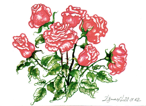 Бакинские школьники посвятили свои работы бабушкам, матерям и сестрам (фотосессия)