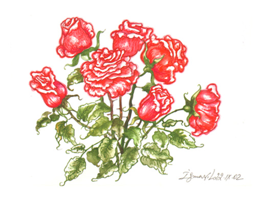 Бакинские школьники посвятили свои работы бабушкам, матерям и сестрам (фотосессия)