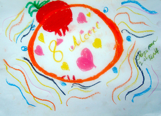 Бакинские школьники посвятили свои работы бабушкам, матерям и сестрам (фотосессия)