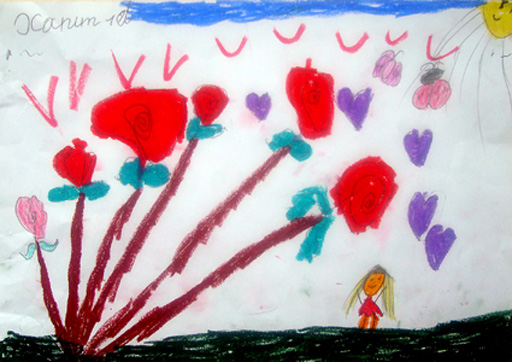 Бакинские школьники посвятили свои работы бабушкам, матерям и сестрам (фотосессия)