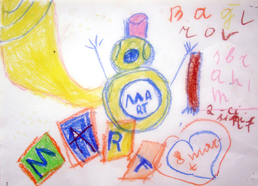 Бакинские школьники посвятили свои работы бабушкам, матерям и сестрам (фотосессия)