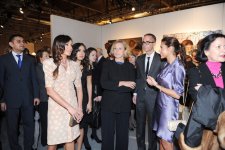 Первая леди Азербайджана приняла участие в выставке "Полет в Баку: Современное азербайджанское искусство" в Риме (ФОТО)