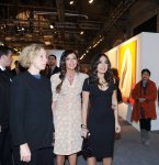 Первая леди Азербайджана приняла участие в выставке "Полет в Баку: Современное азербайджанское искусство" в Риме (ФОТО)