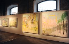 Первая леди Азербайджана приняла участие в выставке "Полет в Баку: Современное азербайджанское искусство" в Риме (ФОТО)