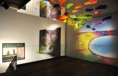 Первая леди Азербайджана приняла участие в выставке "Полет в Баку: Современное азербайджанское искусство" в Риме (ФОТО)